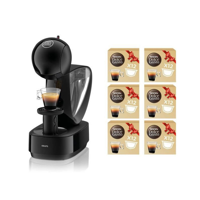 Nescafé Dolce Gusto Infinissima + 6 Box di Caffè Bio, Offerta Krups Antispreco
